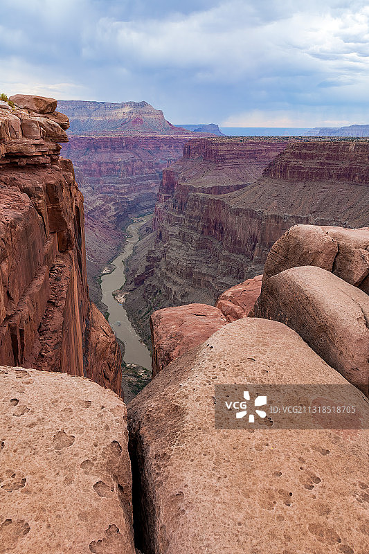 美国亚利桑那州大峡谷岩层风光图片素材