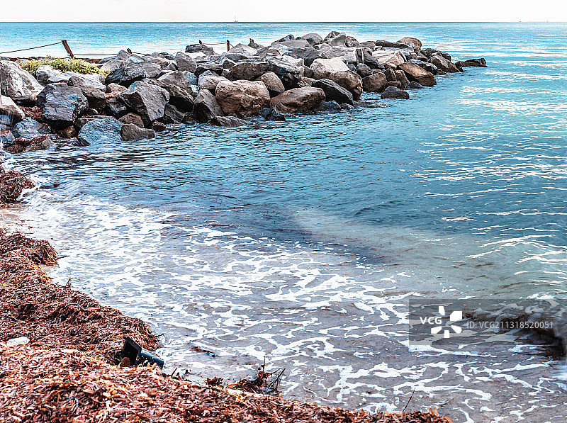 美国佛罗里达州基比斯坎海景风光图片素材