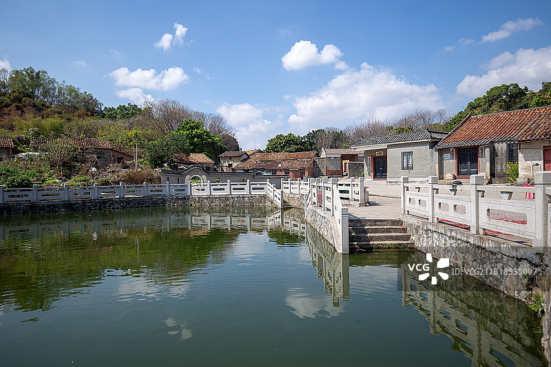 中国东莞桥头镇迳联村风光图片素材