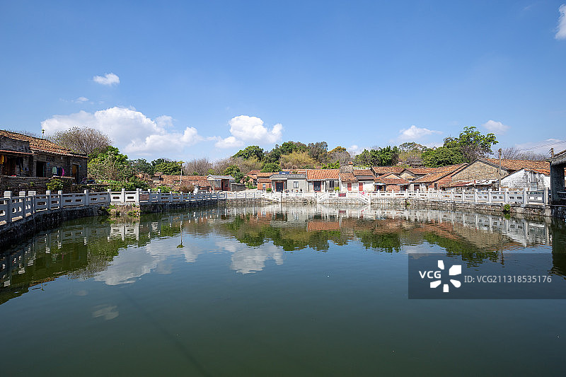 中国东莞桥头镇迳联村风光图片素材