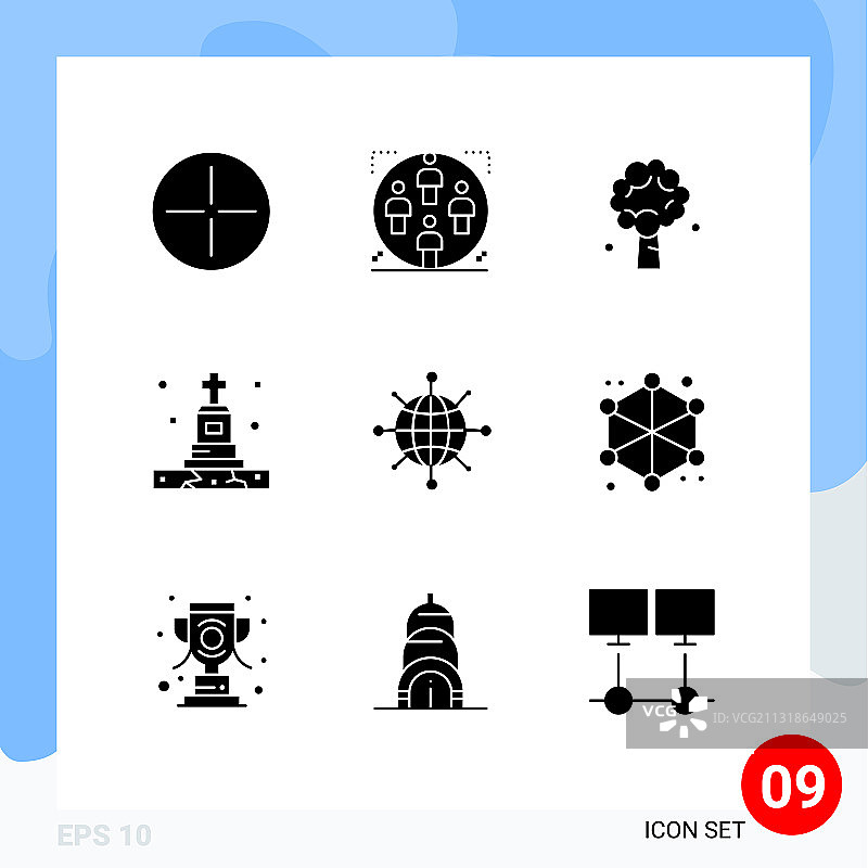 通用图标符号组9现代立体图片素材