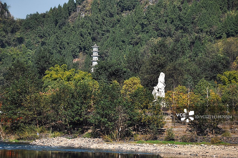 重庆秀山洪安古镇 边城图片素材