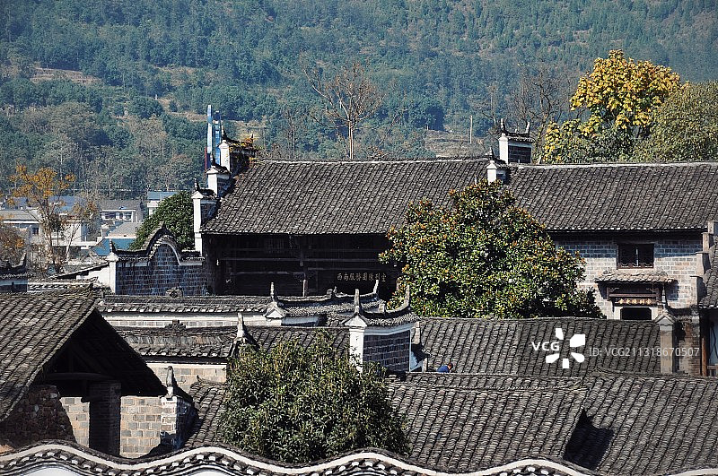 重庆秀山洪安古镇 边城图片素材