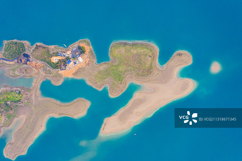 航拍湖南湘西酉水河图片素材