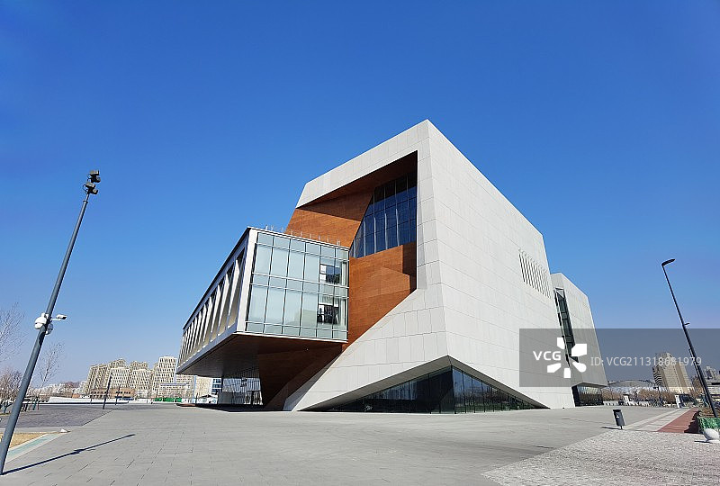 建筑摄影：天津茱莉亚学院图片素材