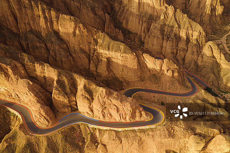 甘肃省白银市景泰县黄河石林图片素材