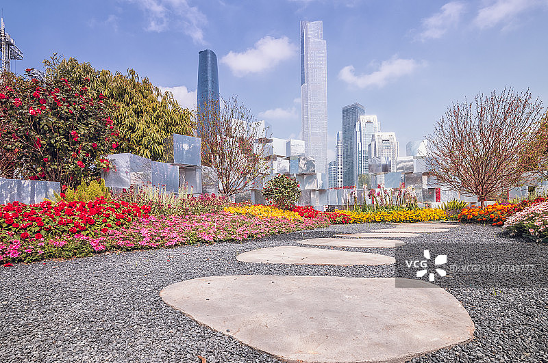 广州城市景观图片素材