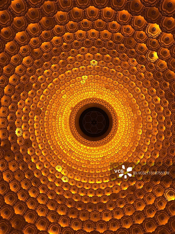 灵山梵宫表演厅灯光图片素材