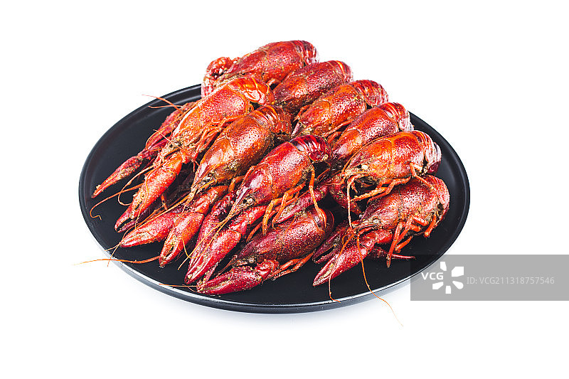 煮熟的小龙虾图片素材