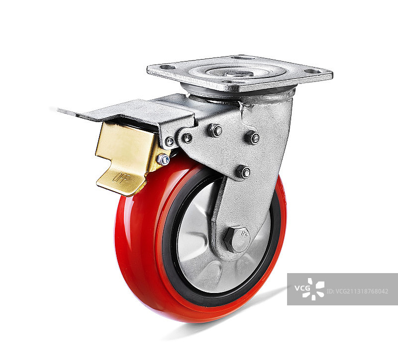 红色的脚轮图片素材