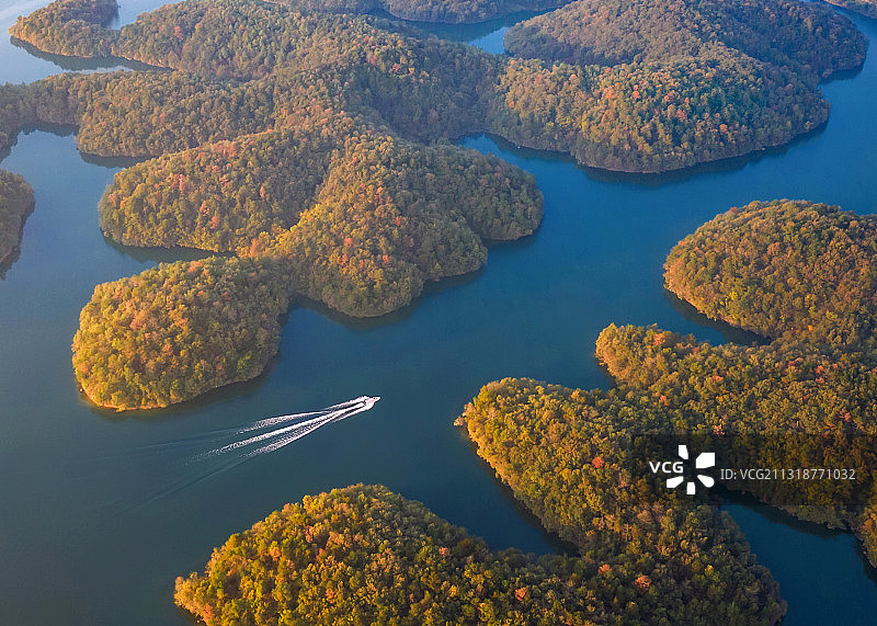 湖北洈水湿地（组1）图片素材