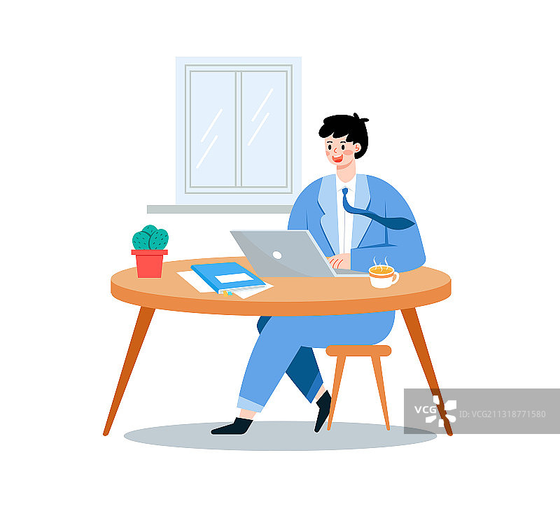 职场商务男性办公室环境图片素材