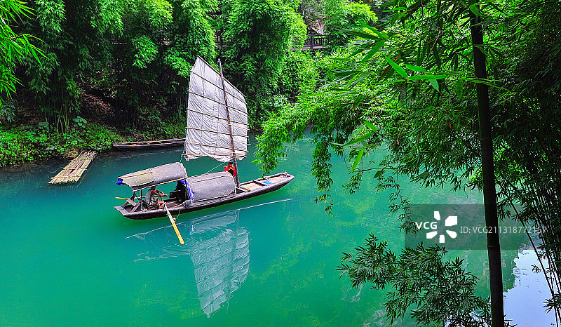 三峡人家图片素材