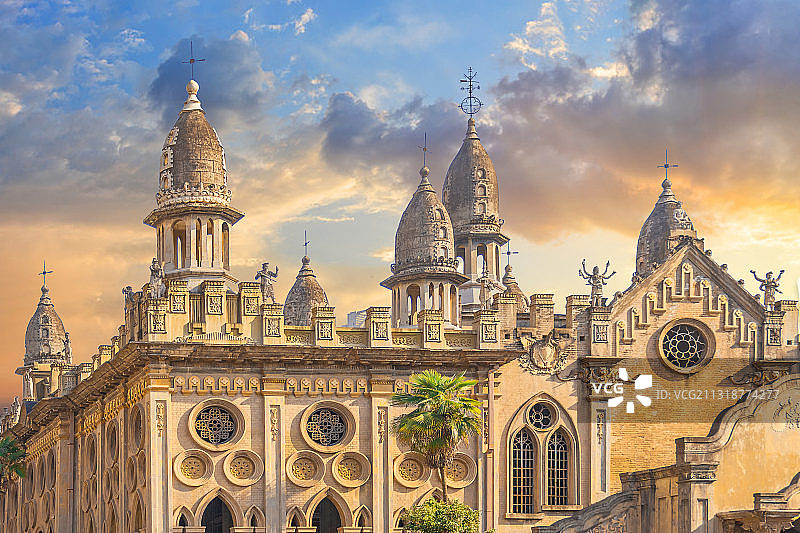 古德寺，隐藏在武汉闹市的一隅清静图片素材