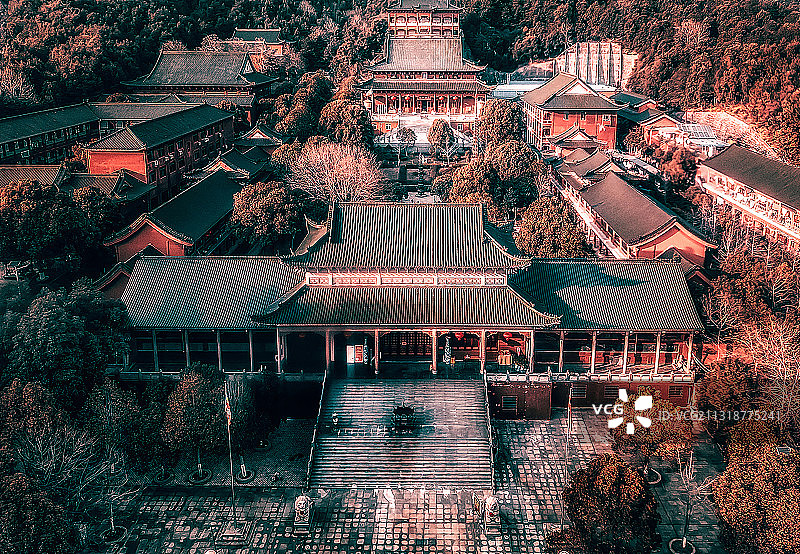 《Templo de Jinshan》图片素材
