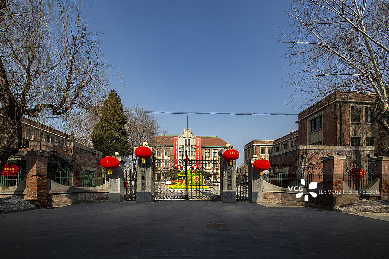 沈阳张氏帅府西院建筑群图片素材