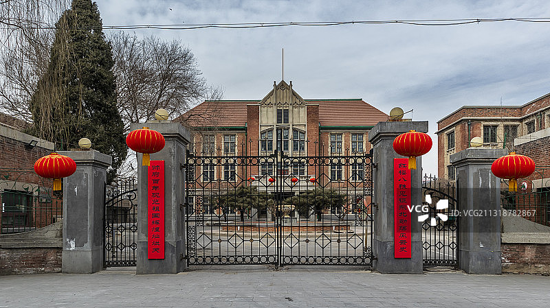 沈阳张氏帅府西院建筑群图片素材