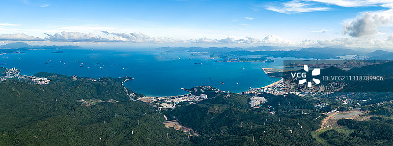 深圳马峦山郊野公园-大鹏湾-大小梅沙-盐田港图片素材