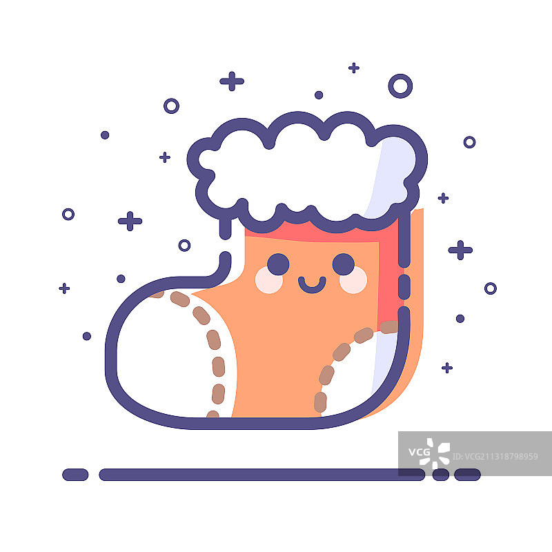 mbe风圣诞小元素图片素材