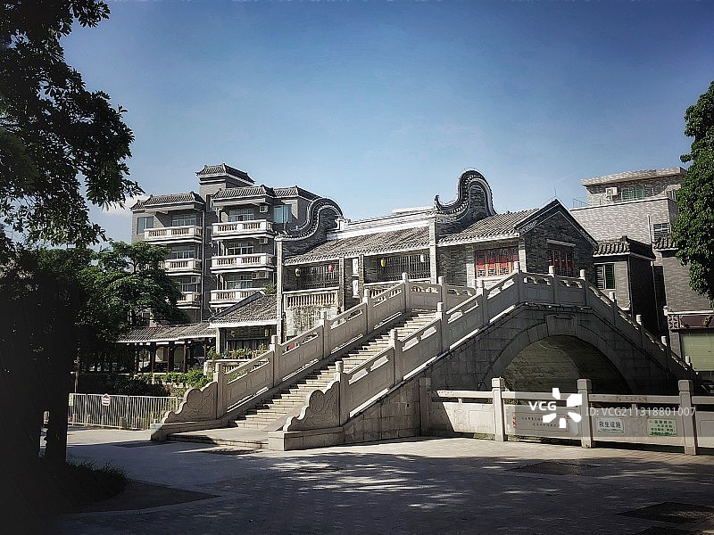 东涌水乡风情街 广州图片素材