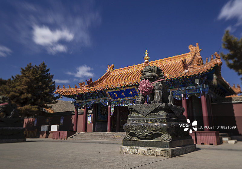 大召寺，无量寺。图片素材