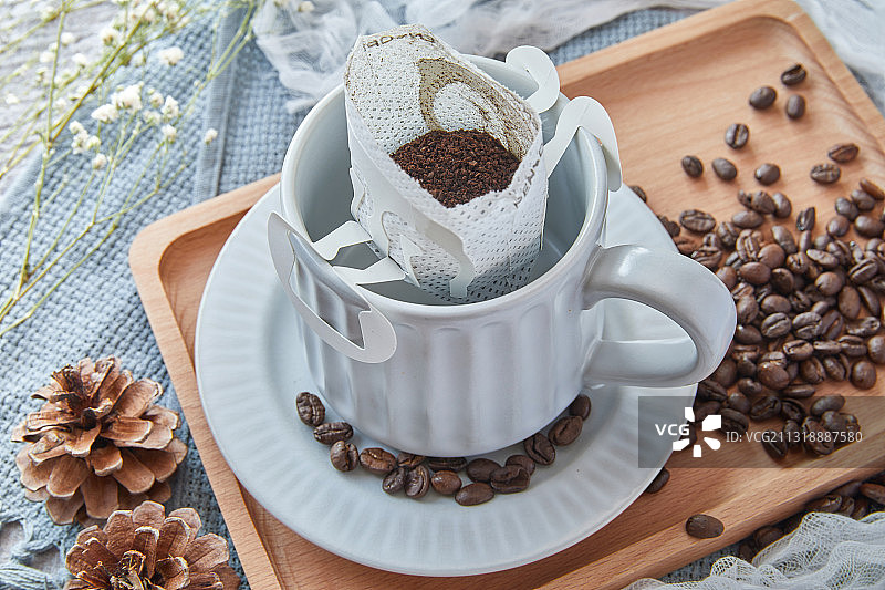 挂耳咖啡图片素材