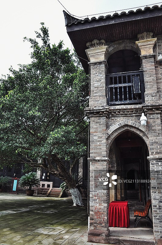 重庆潼南双江古镇 杨闇公旧居图片素材