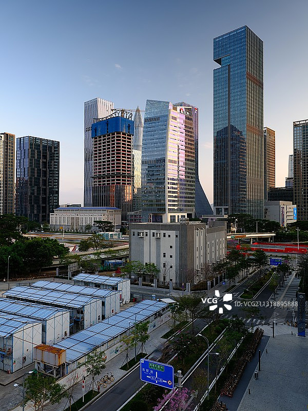 南山科技园一隅图片素材