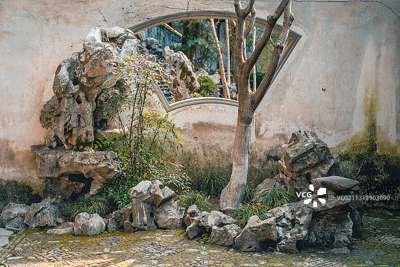 同里，退思园，苏州园林图片素材