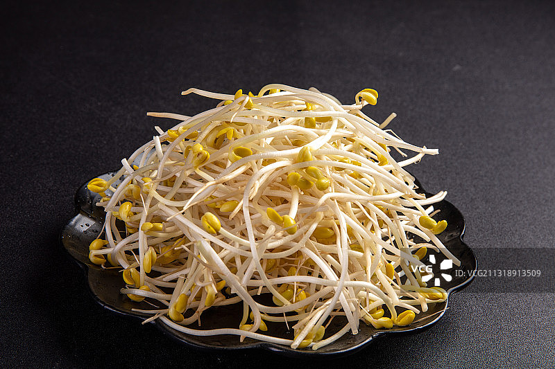 火锅菜黄豆芽图片素材