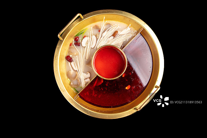 麻辣火锅锅底图片素材