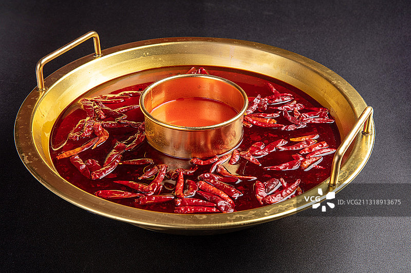 麻辣火锅锅底图片素材