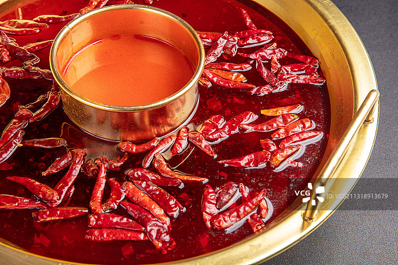 麻辣火锅锅底图片素材