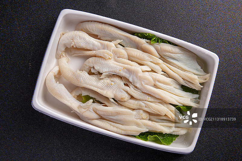 火锅菜鸭掌图片素材