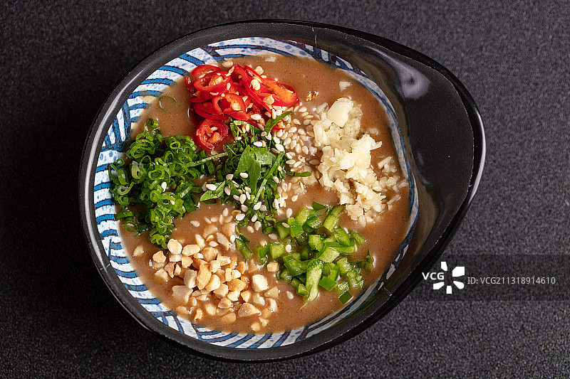 火锅调料蘸料芝麻酱料图片素材