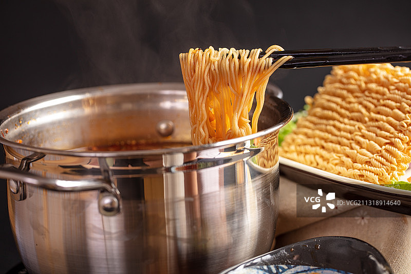 火锅菜方便面图片素材