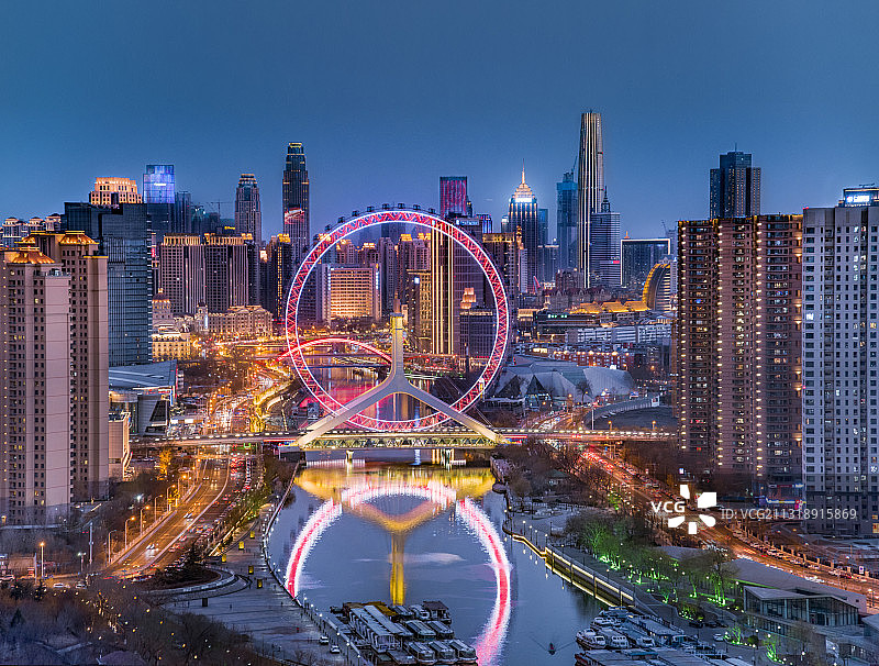 天津之眼图片素材