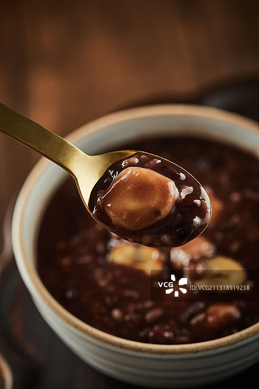 红豆粥，韩式料理图片素材