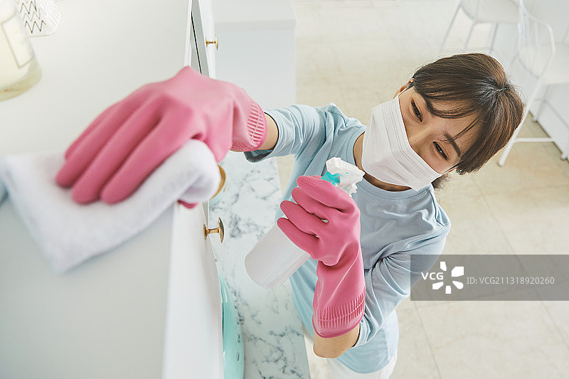 房屋厨房家务整理图片素材