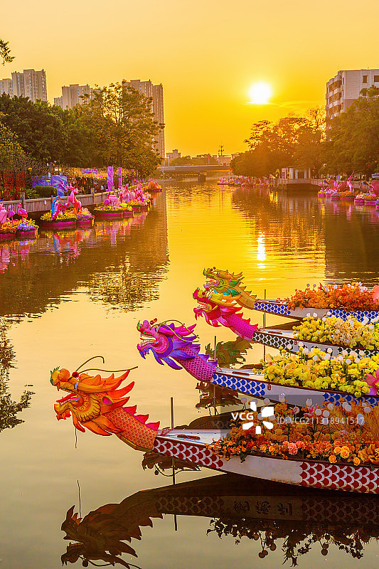 佛山市南海区里水镇梦里水乡景区图片素材