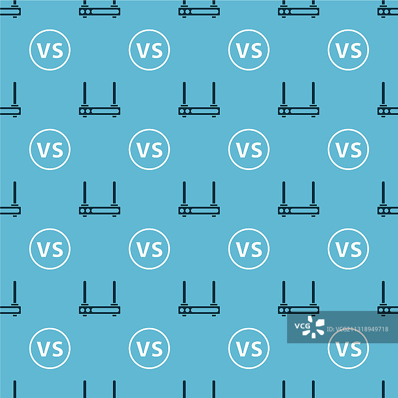 设置路由器和Wi-Fi信号与对战图片素材