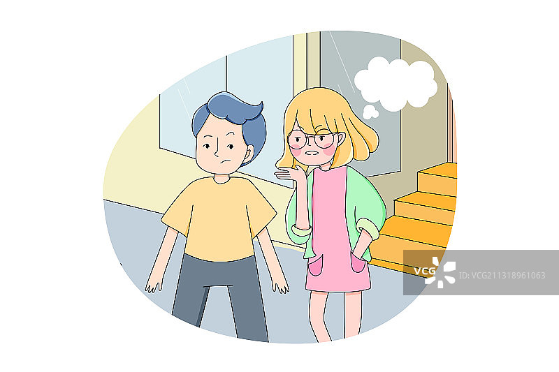 操纵关系流言蜚语狡猾图片素材