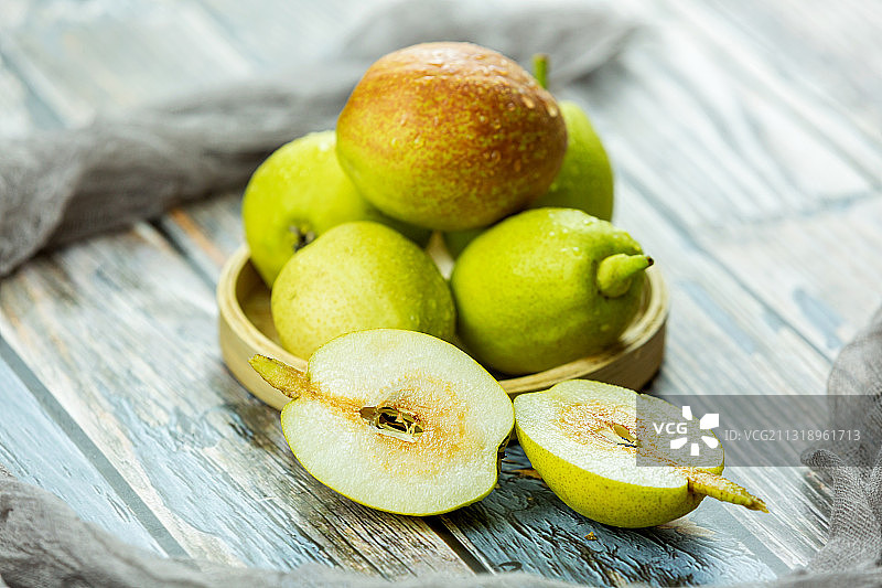 库尔勒香梨水果静物摄影作品图片素材
