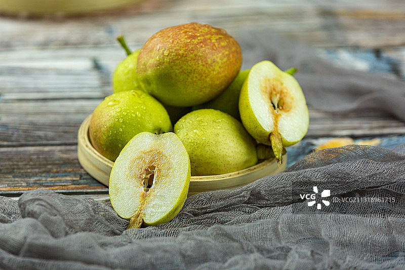 库尔勒香梨水果静物摄影作品图片素材