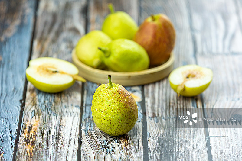 库尔勒香梨水果静物摄影作品图片素材