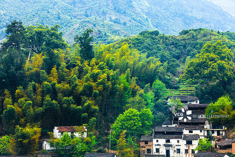 江西婺源，晓容村图片素材