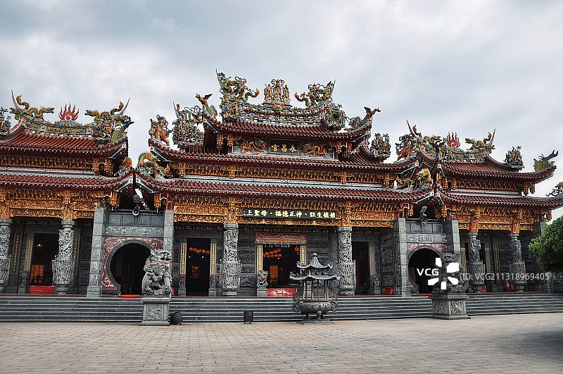 台南佳里子龙庙 永昌宫图片素材