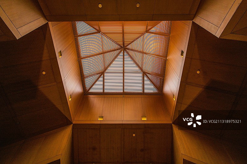 苏州博物馆内饰，江苏苏州图片素材