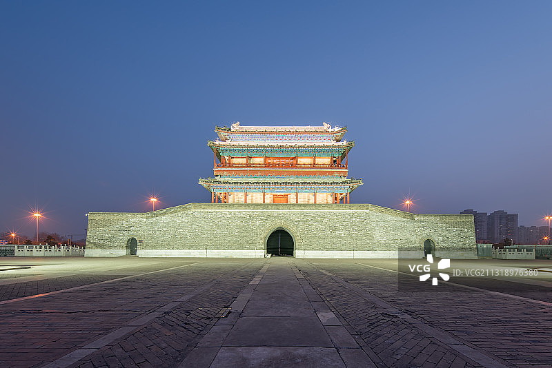 北京永定门图片素材