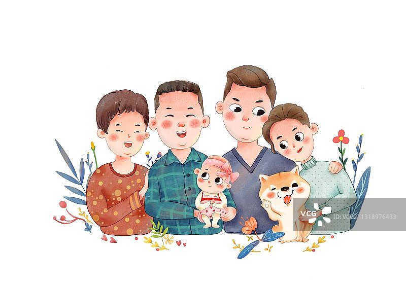 全家福图片素材